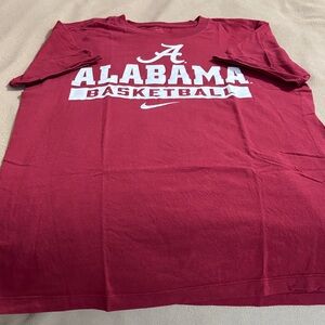 Nike Crimson Alabama Basketball Tee